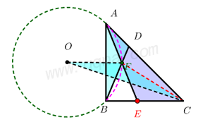 等腰直角三角形中的加权逆等线