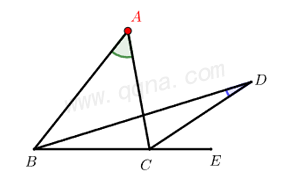 三角形一内一外三等分线模型