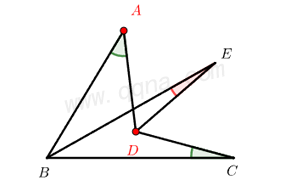 凹四边形双角平分线模型及结论