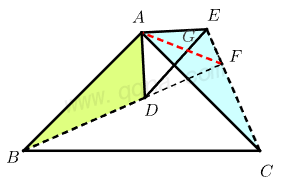 等腰直角三角形手拉手旋转全等3