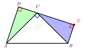 等腰直角三角形一线三垂直结论探究
