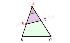 非平行A字型相似
