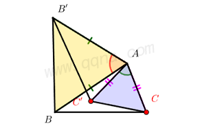 手拉手旋转相似典例2