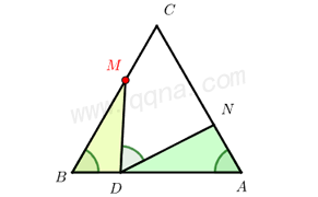 一线三等角相似典例1