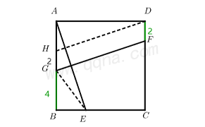 正方形中的十字模型典例3