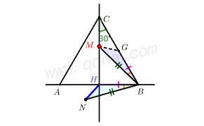 瓜豆原理直线型典例4