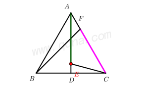 三角形非边上逆等线模型典例